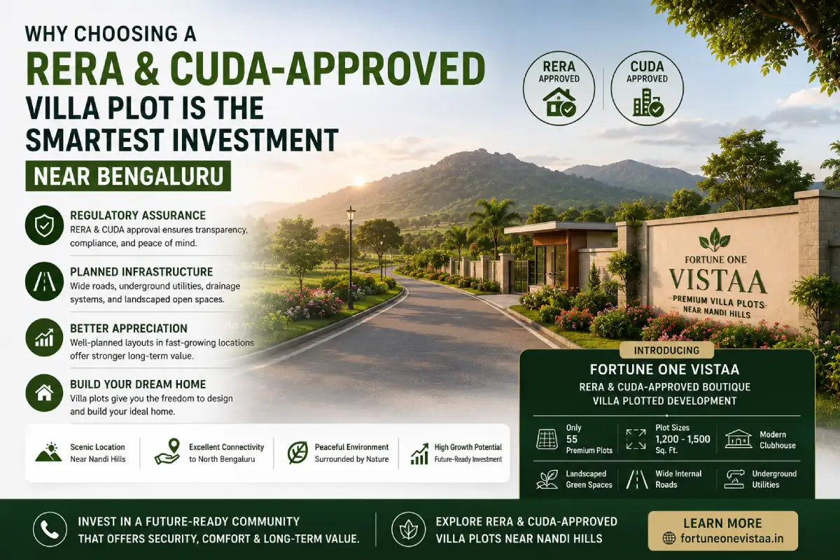 CUDA & RERA Approved Plots